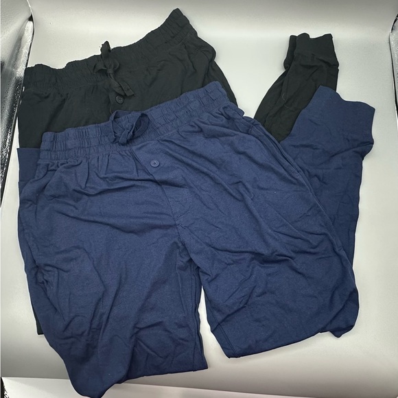 Fruit of the Loom Men's and Big Men's Jersey Knit Pajama Pants, Sizes S - Picture 2 of 8